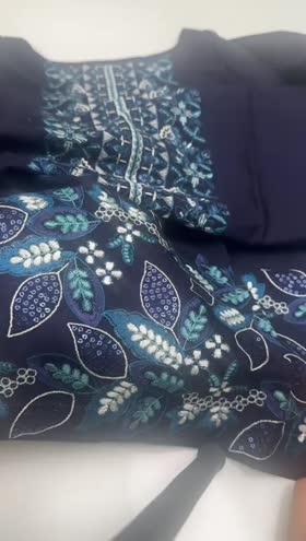 Rs 5500 Sahiba Stitched 3pc ~ [Chest 19] [Length 46] SMALL