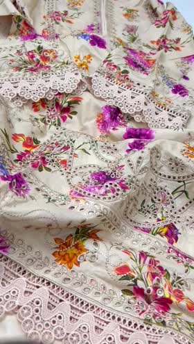 Rs 6000 Aneela’s lawn stitched Emb 2p. ( large )