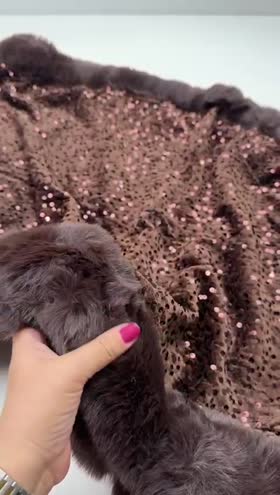 Rs 4500 Imported Wool Fur Cape Shawl