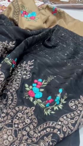 Rs 4000 Dhanak emb 3pc Acrylic shawl [DE8]