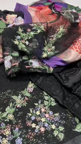 Rs 9500 Mushq lawn Emb 3 pc silk duppata