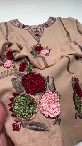 Rs 4950 Sahiba Stitched 2pc ~ [Chest 22] [Length 35] LARGE