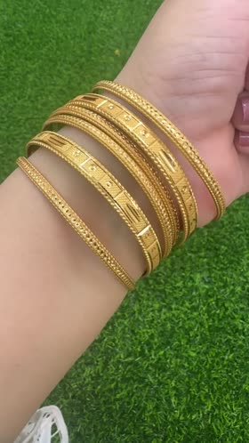 Rs 1600 Gold look bangles 2.6